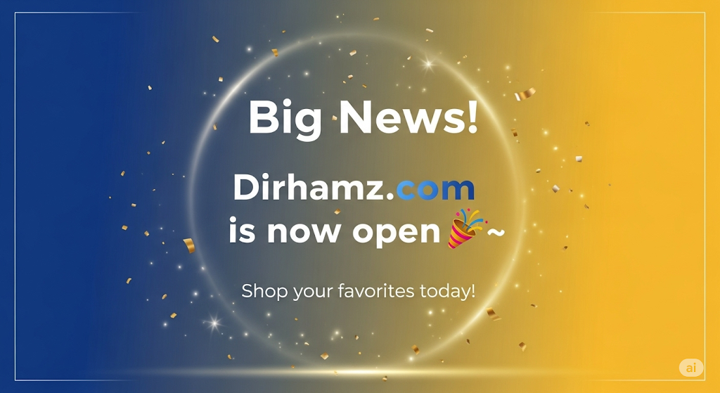 Dirhamz.com is now open 2