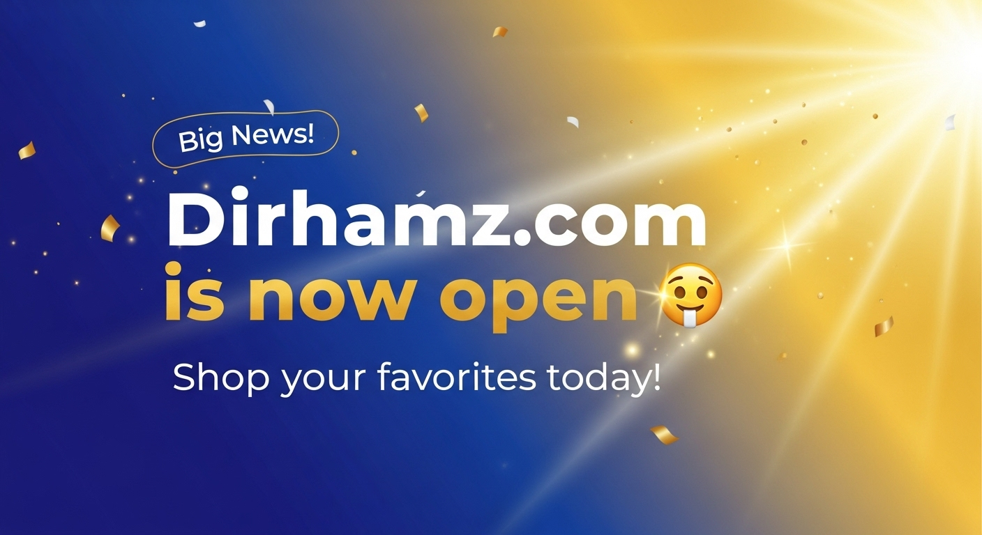 Dirhamz.com is now open