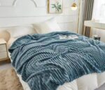Blanket Flannel Blanket Plain Soft and Elegant