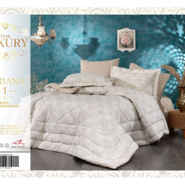 Luxury  Double Comforter 6 PCS Set