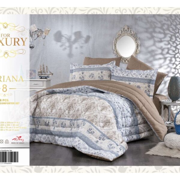 PERIANA  6 Piece Double Comforter Set