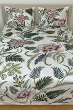 Nishat King size Bed Sheet with two pillows