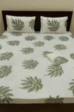 Nishat King size Bed Sheet with two pillows - Image 5