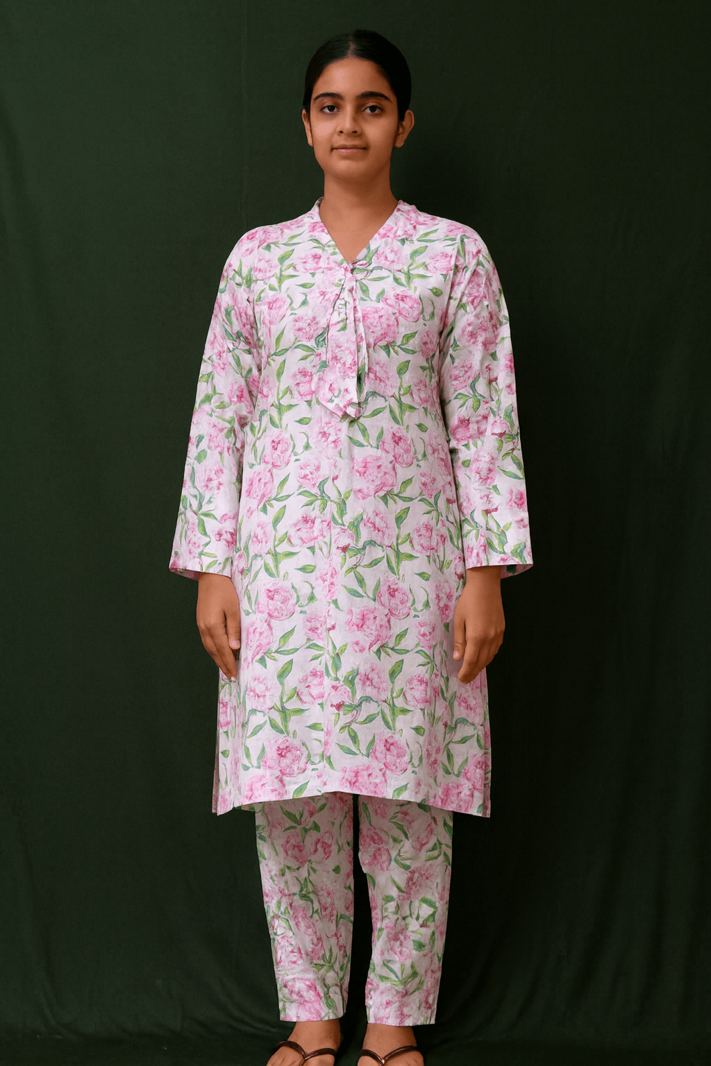 Image Sep 27, 2025, 10_22_02 AM-min Orient 2-Piece Set Cotton Suit - Image 1