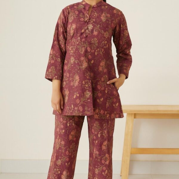 Two Piece Dress Fabric Viscose Silk