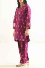 Cotton Jacquard Stitched 2 Piece (Shirt/Trouser) - Image 5