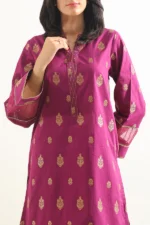 Cotton Jacquard Stitched 2 Piece (Shirt/Trouser) - Image 4