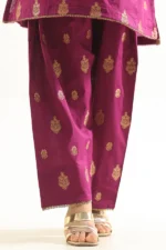 Cotton Jacquard Stitched 2 Piece (Shirt/Trouser) - Image 3