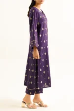 Cotton Jacquard Stitched 2 Piece (Shirt/Trouser) - Image 5
