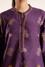 Cotton Jacquard Stitched 2 Piece (Shirt/Trouser) - Image 2