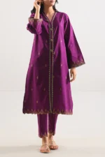 Cotton Jacquard Stitched 2 Piece (Shirt/Trouser)