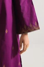 Cotton Jacquard Stitched 2 Piece (Shirt/Trouser) - Image 2