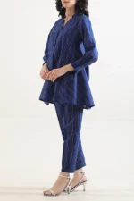 Cotton Jacquard Stitched 2 Piece (Shirt/Trouser) - Image 3