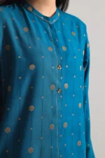 Cotton Jacquard Stitched 2 Piece (Shirt/Trouser) - Image 3
