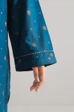 Cotton Jacquard Stitched 2 Piece (Shirt/Trouser) - Image 2