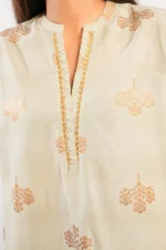 Cotton Jacquard Stitched 2 Piece (Shirt/Trouser) - Image 3